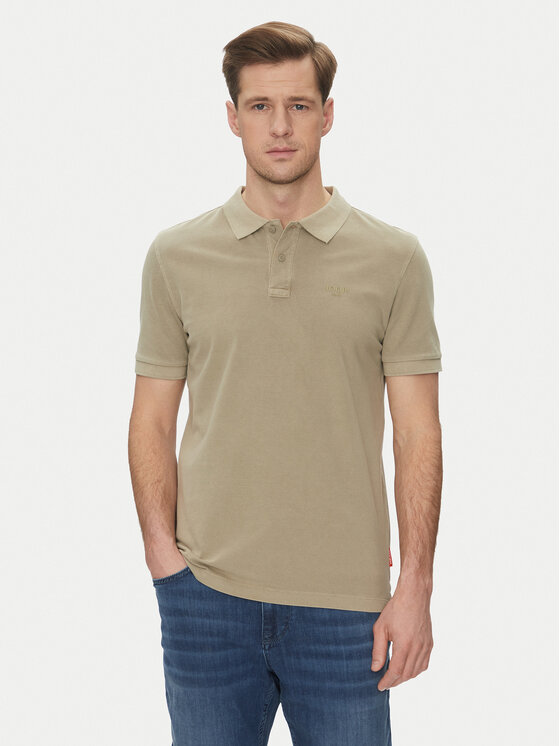 JOOP! Jeans Polo 15 JJJ-02Ambrosian 30045619 Beżowy Modern Fit