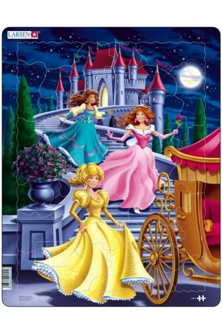 Puzzle 35 el. Księżniczki rozmiar M