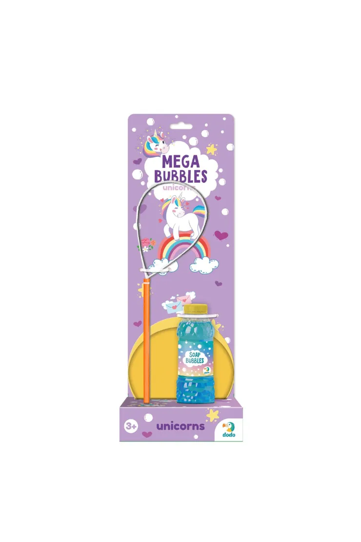 Mega bańki mydlane Jednorożce 450ml