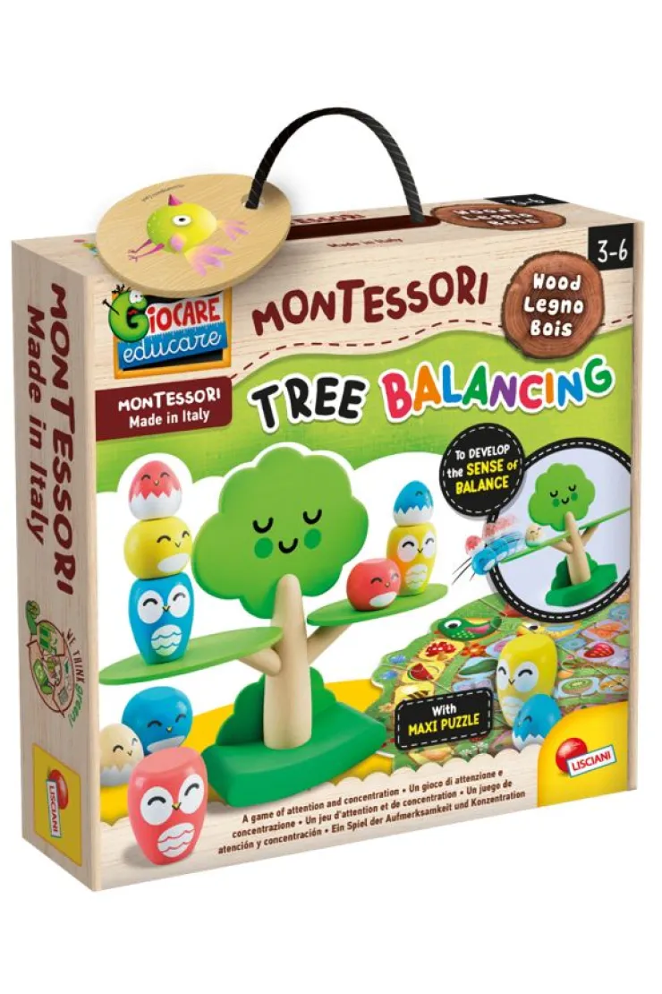Montessori Baby Wood - Drzewo równowagi