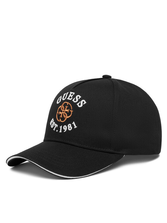 Guess Czapka z daszkiem V6RZ03 WO07T Czarny