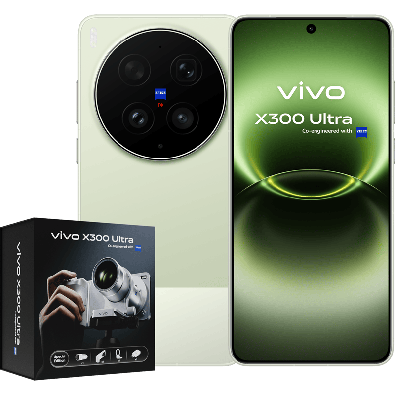 vivo X300 Ultra 5G 16GB/1TB + Zestaw Fotograficzny Special Edition + Torba vivoLife+ Ładowarka 100W Zielony