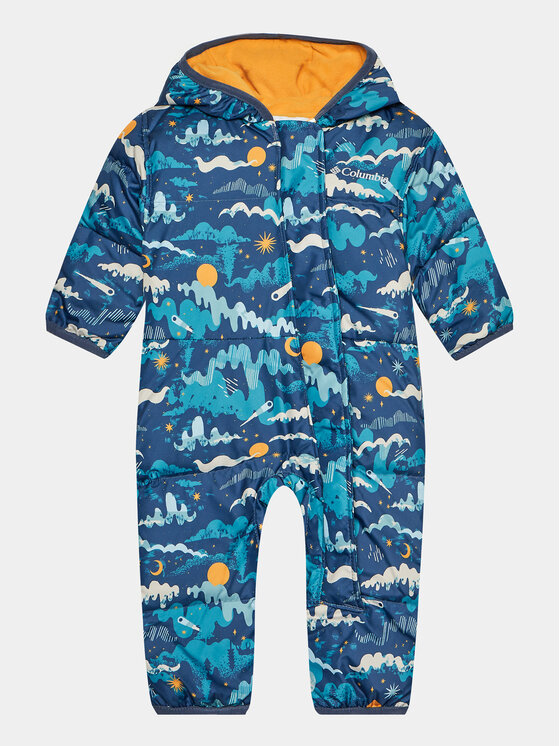 Columbia Kombinezon zimowy Snuggly Bunny™ Bunting Niebieski Regular Fit miniaturka