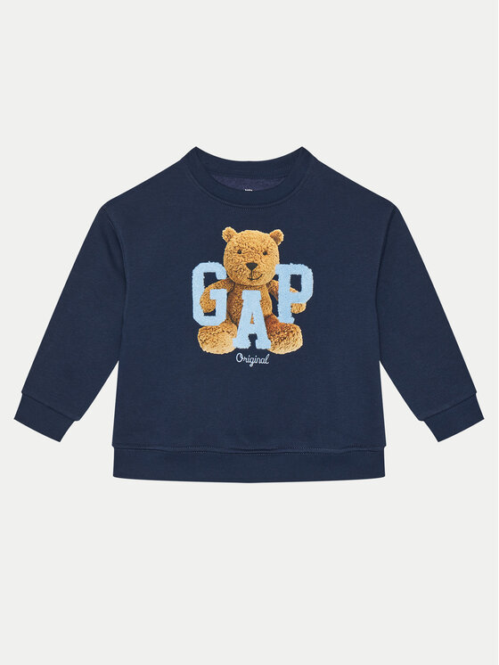 Gap Bluza 627729-00 Granatowy Regular Fit