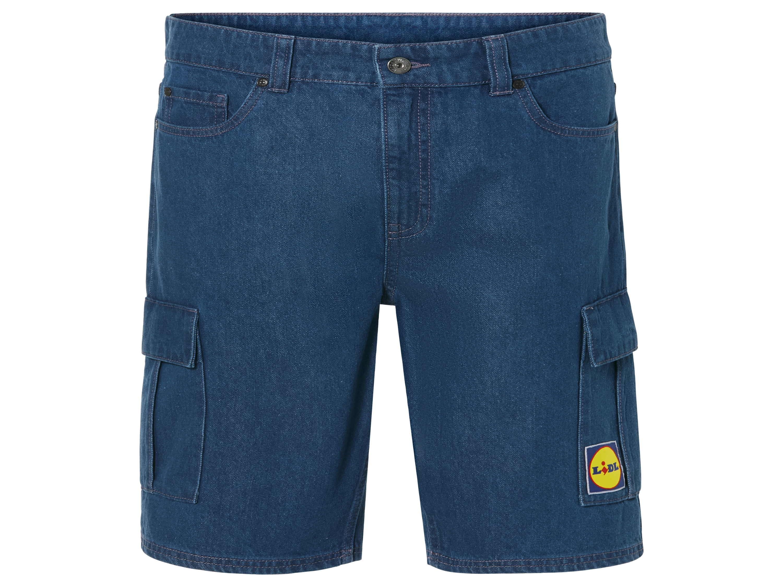 LIVERGY® Szorty jeansowe męskie z kolekcji Lidla (Niebieski, 36)