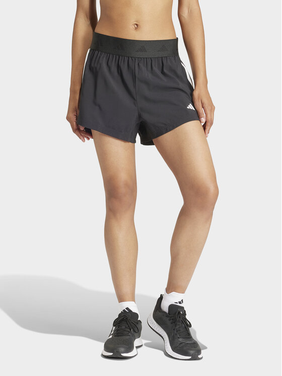 adidas Szorty sportowe Hyperglam IT4665 Czarny Regular Fit