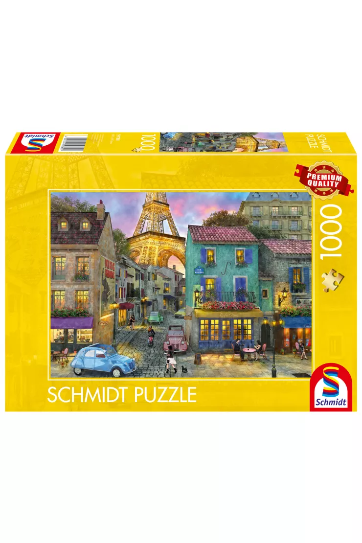 Puzzle 1000 el. PQ Ulice Paryża Francja
