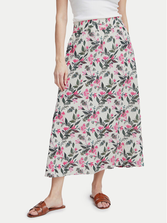 Fransa Spódnica maxi 20614061 Różowy Regular Fit