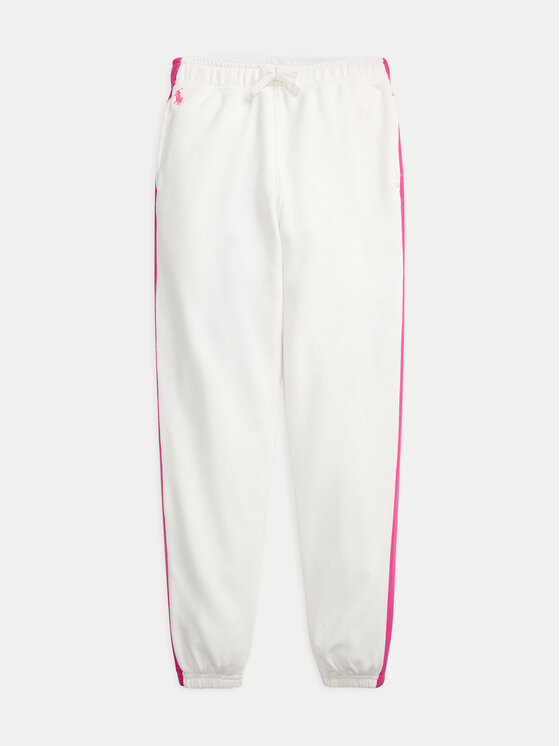 Polo Ralph Lauren Spodnie dresowe 313957361001 Biały Regular Fit