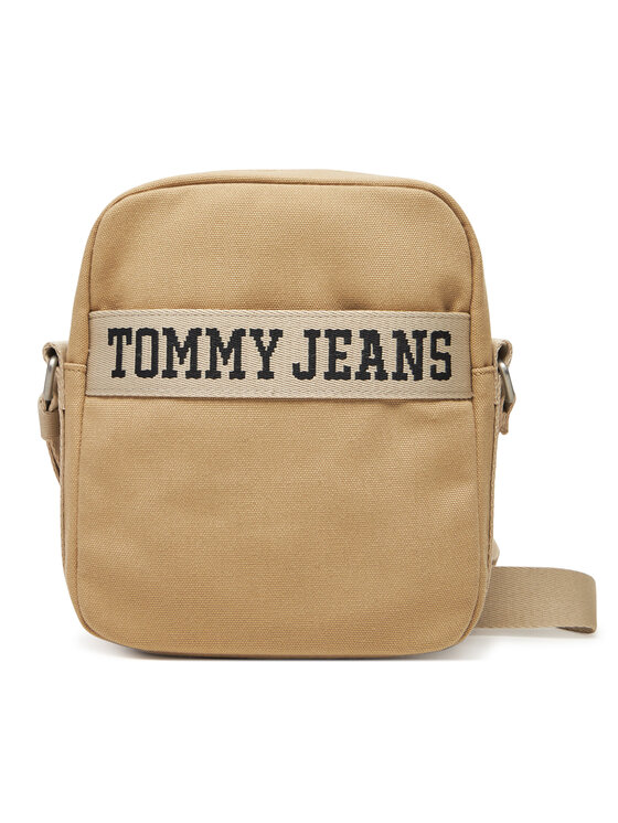 Tommy Jeans Saszetka Retro Cool Reporter AM0AM13277 Beżowy