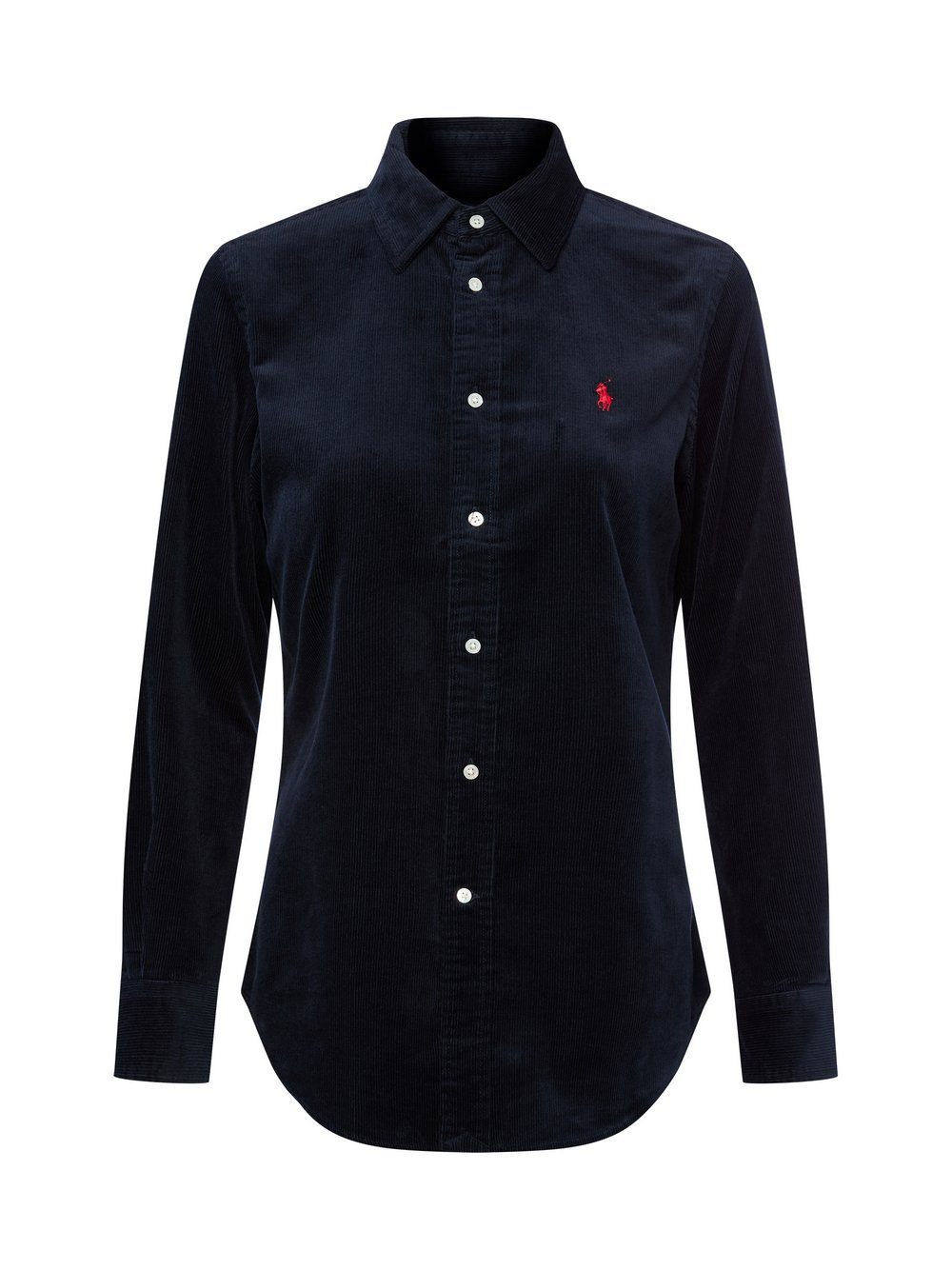 Polo Ralph Lauren Damska koszula sztruksowa Kobiety Bawełna niebieski, 36