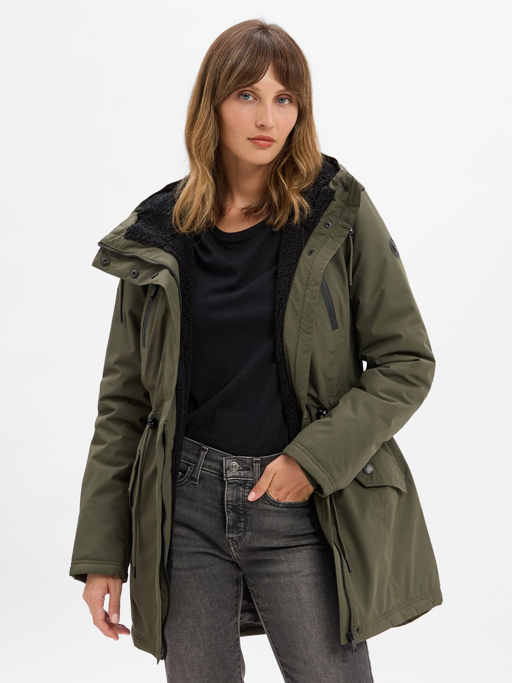 Ragwear Parka damska - Elsien Kobiety zielony, XS