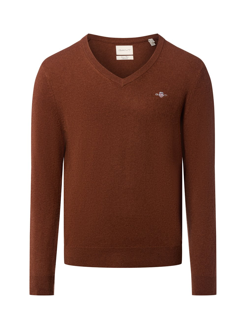 Gant Męski sweter z dzianiny Mężczyźni brązowy, L