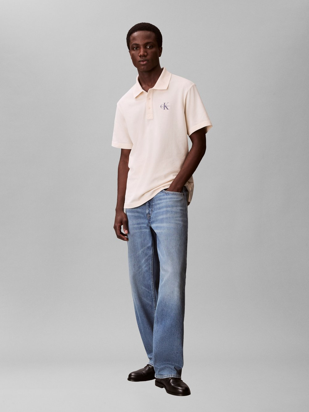 Calvin Klein Jeans Koszulka męska Mężczyźni Bawełna biały, S