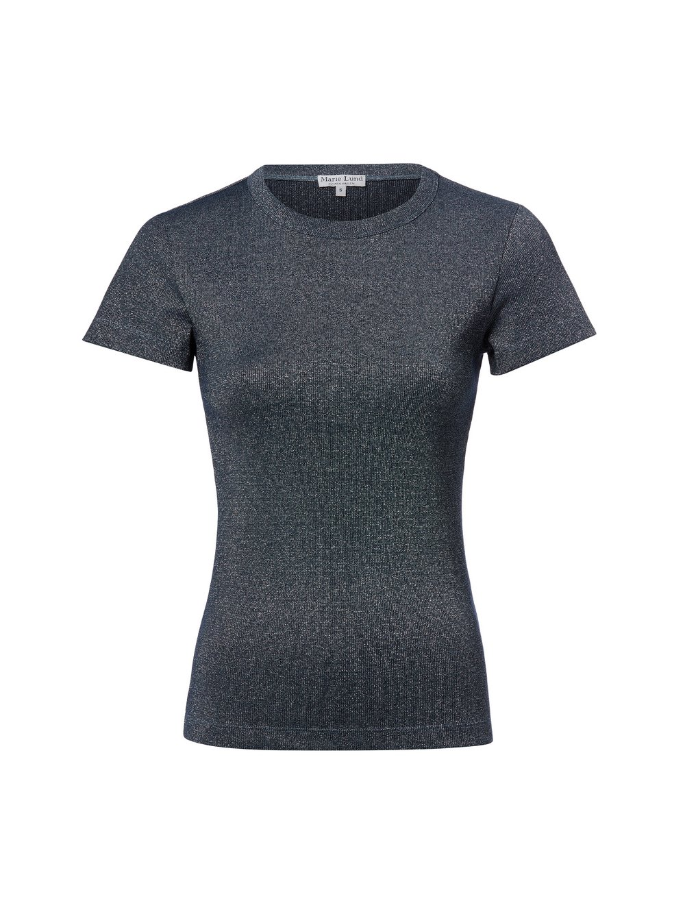 Marie Lund Koszulka damska Kobiety Bawełna srebrny, XL