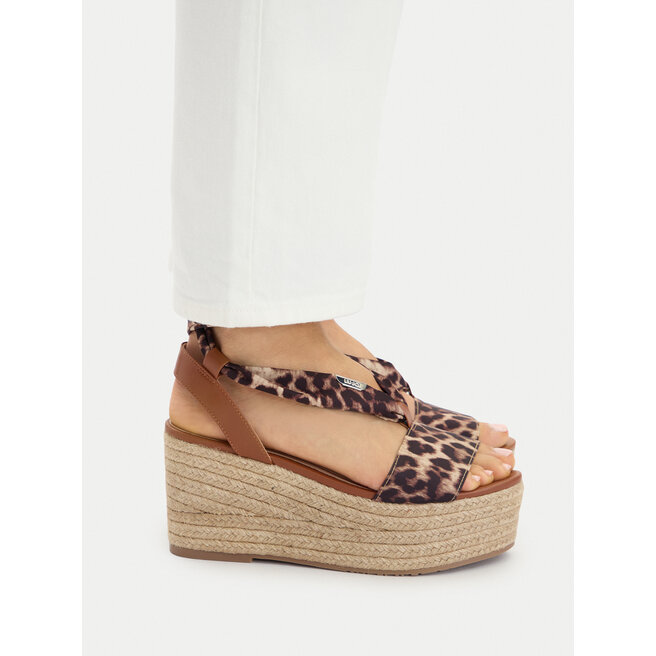 Liu Jo Espadryle Bali 03 SA6087 TX133 Brązowy