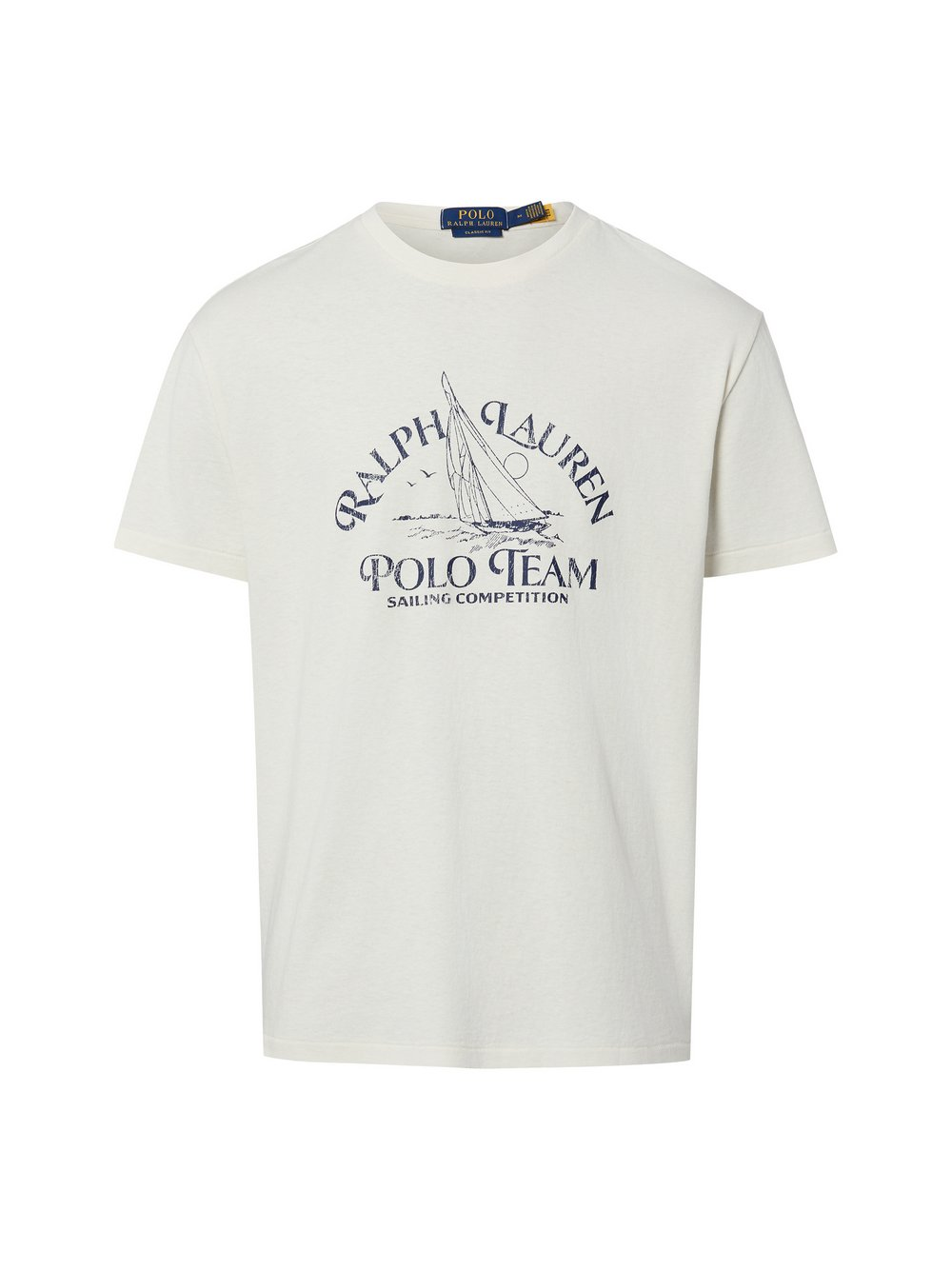 Polo Ralph Lauren Koszulka męska Mężczyźni Bawełna biały, S