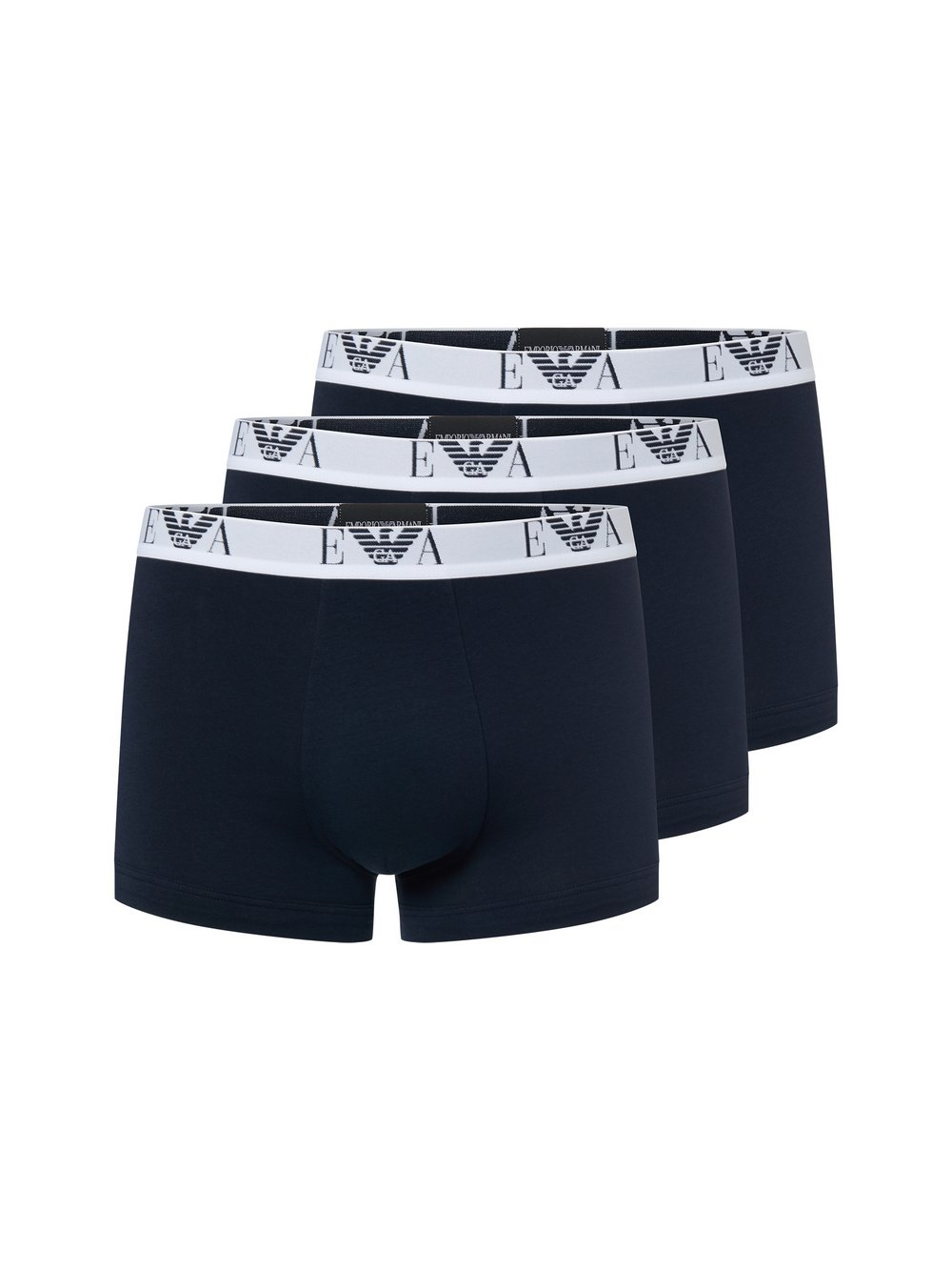 Emporio Armani Bokserki w 3-paku Mężczyźni Bawełna niebieski, M