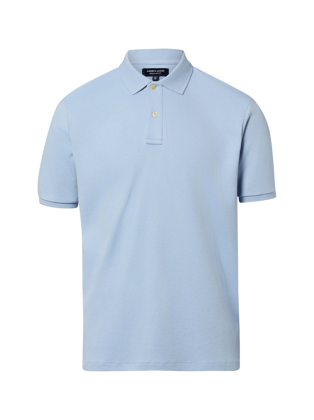 Andrew James Męska koszulka polo Mężczyźni Bawełna niebieski, XXXL