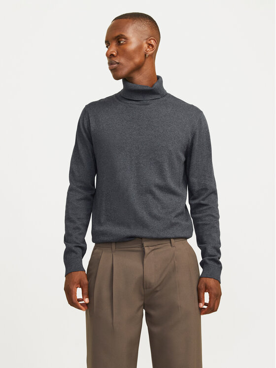 Jack & Jones Golf Basic 12258051 Szary Regular Fit