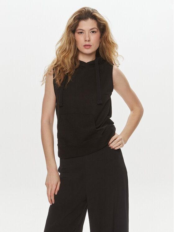 Brave Soul Bluza LSS-605FALLONBLK Czarny Straight Fit miniaturka