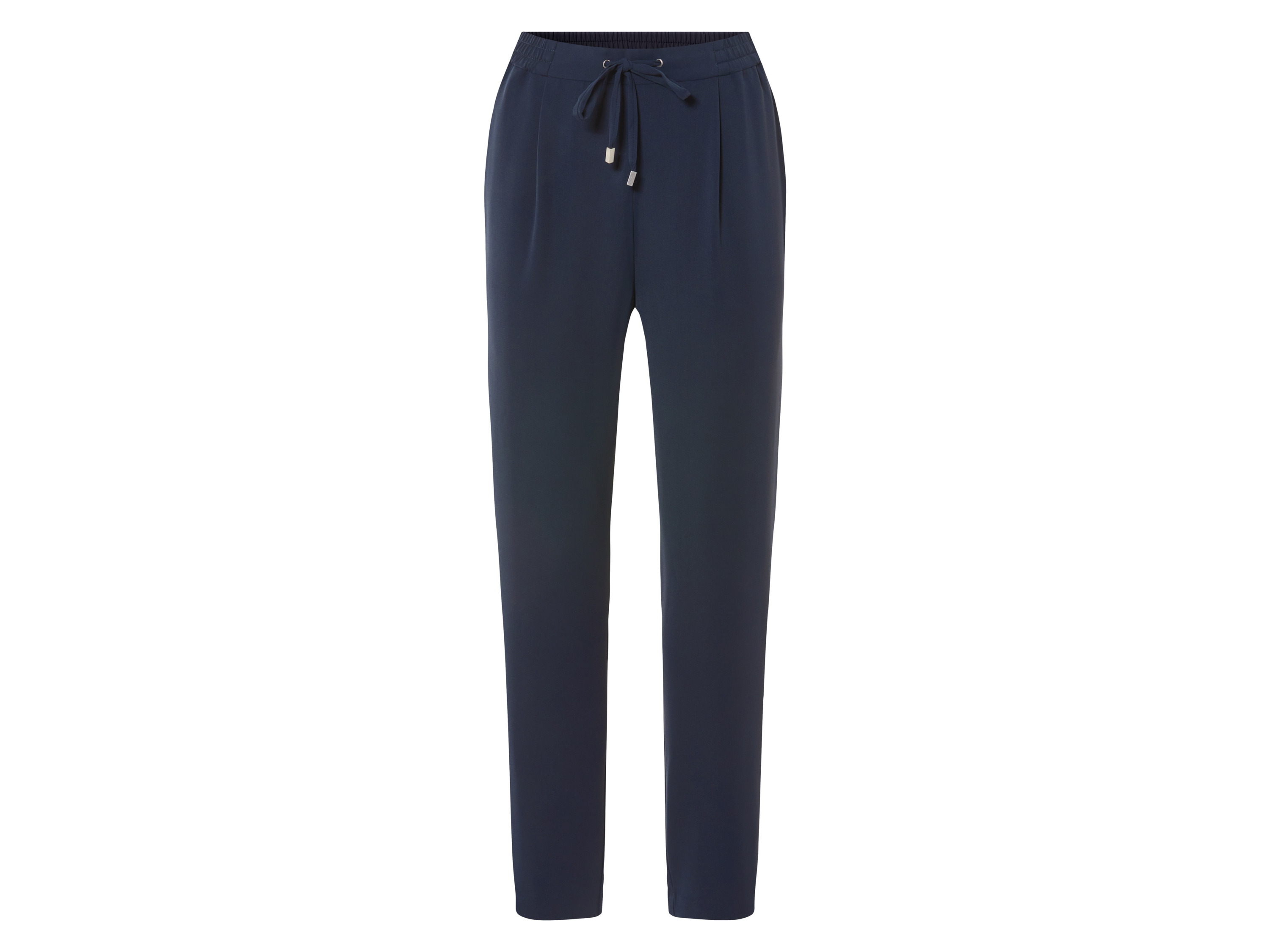 esmara® Spodnie 7/8 damskie Straight fit (Granatowy, 46)