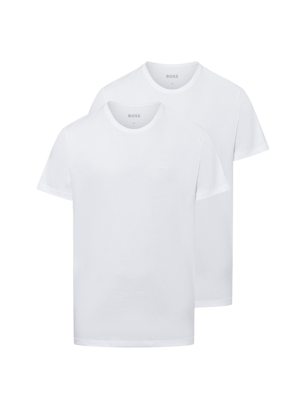BOSS T-shirt w 2-paku Mężczyźni Bawełna biały, XL