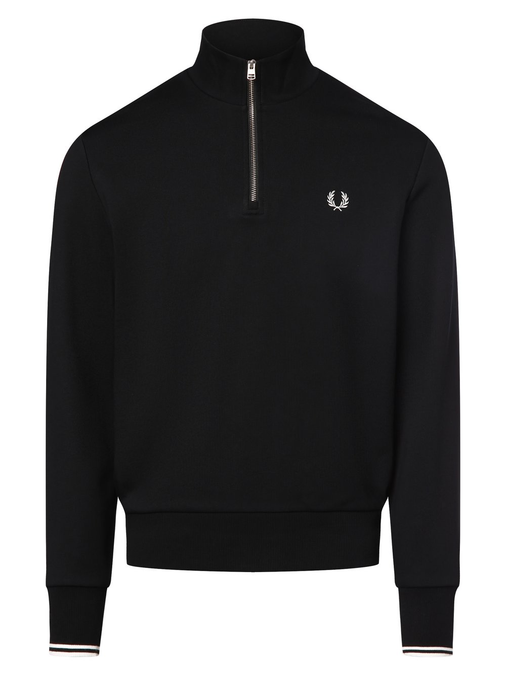 Fred Perry Męska bluza nierozpinana Mężczyźni Bawełna czarny, M