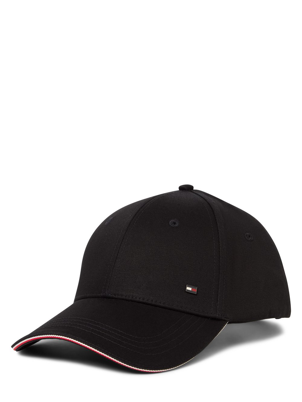 Tommy Hilfiger Czapka męska Mężczyźni Bawełna czarny, ONE SIZE