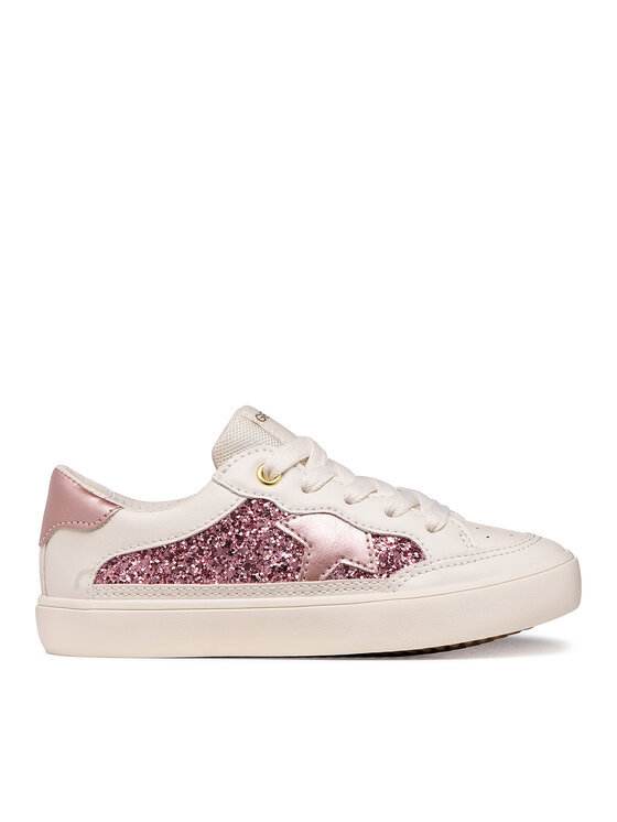Geox Sneakersy J Gisli Girl J654NB 0BCEW C1M8W M Kremowy