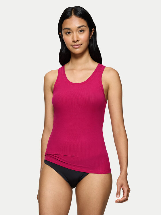 Triumph Top Beauty Layers 10221176 Różowy Slim Fit
