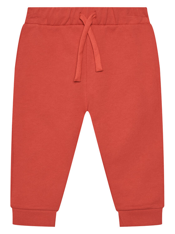 United Colors Of Benetton Spodnie dresowe 3J70GF010 Czerwony Regular Fit
