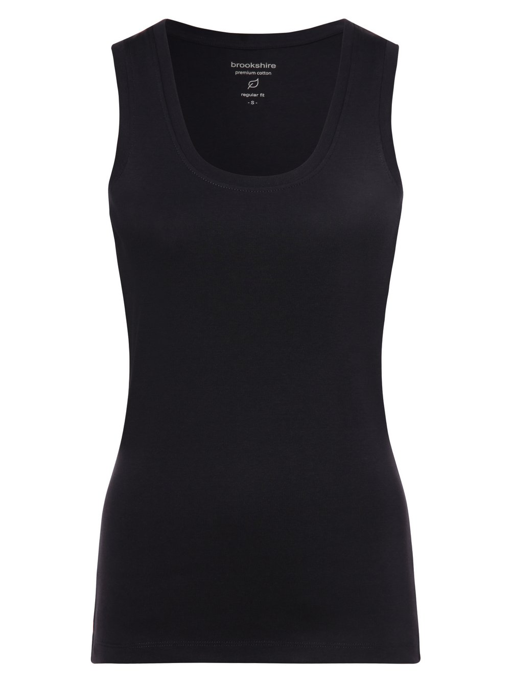 brookshire Top damski Kobiety Bawełna niebieski, XXXL