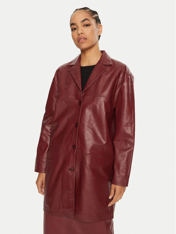 2NDDAY Marynarka Harrison 2245515672 Czerwony Oversize
