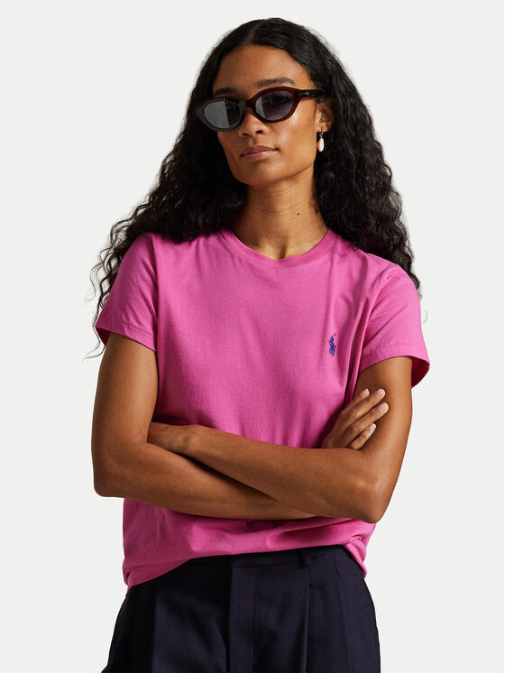 Polo Ralph Lauren T-Shirt 211B14605018 Różowy Classic Fit