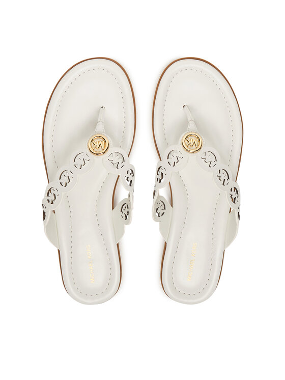 MICHAEL Michael Kors Japonki Jane Thong 40S6JNFS1L Biały