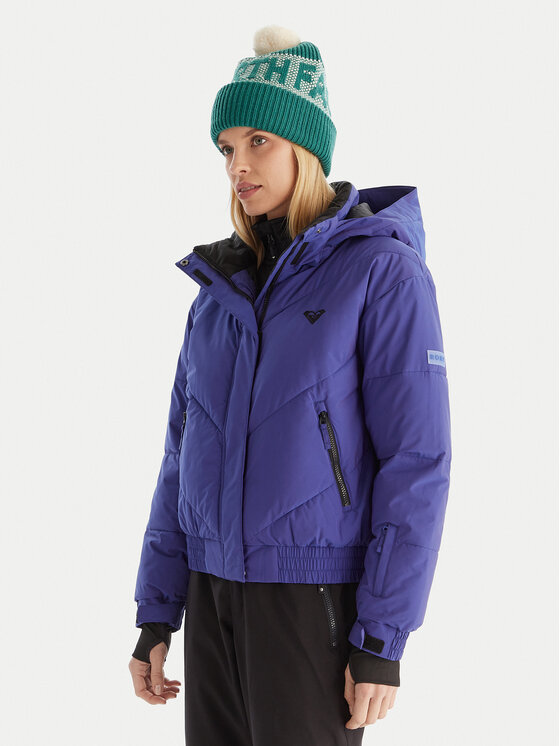 Roxy Kurtka narciarska Snow Shimmer JK ERJTJ03544 Fioletowy Regular Fit