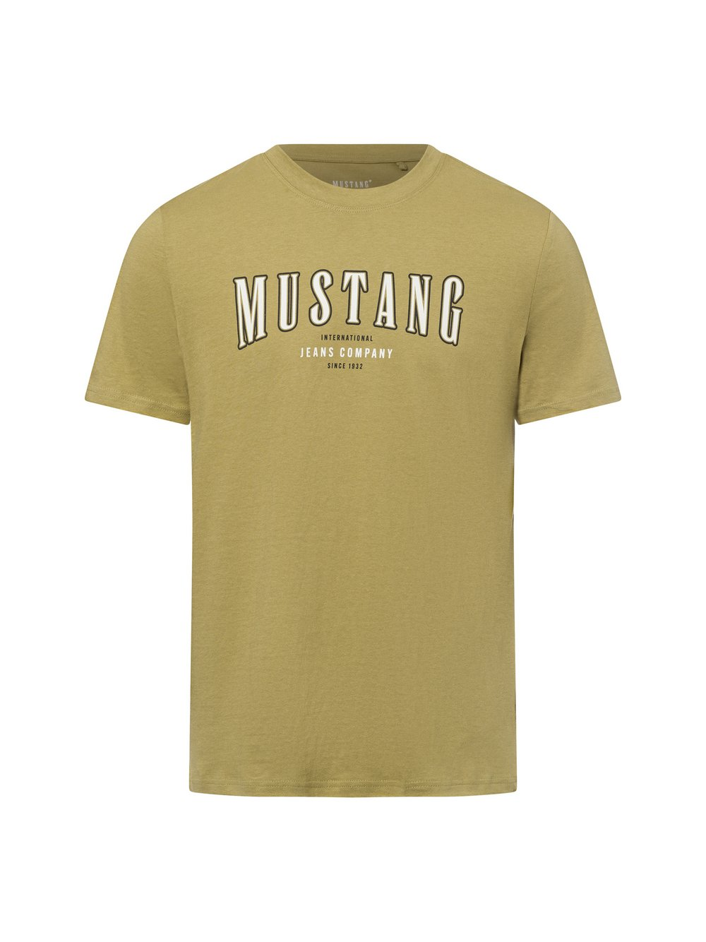 Mustang Koszulka męska - Austin Mężczyźni Bawełna zielony, S