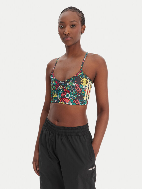 adidas Biustonosz sportowy Liberty London KD5556 Kolorowy Slim Fit