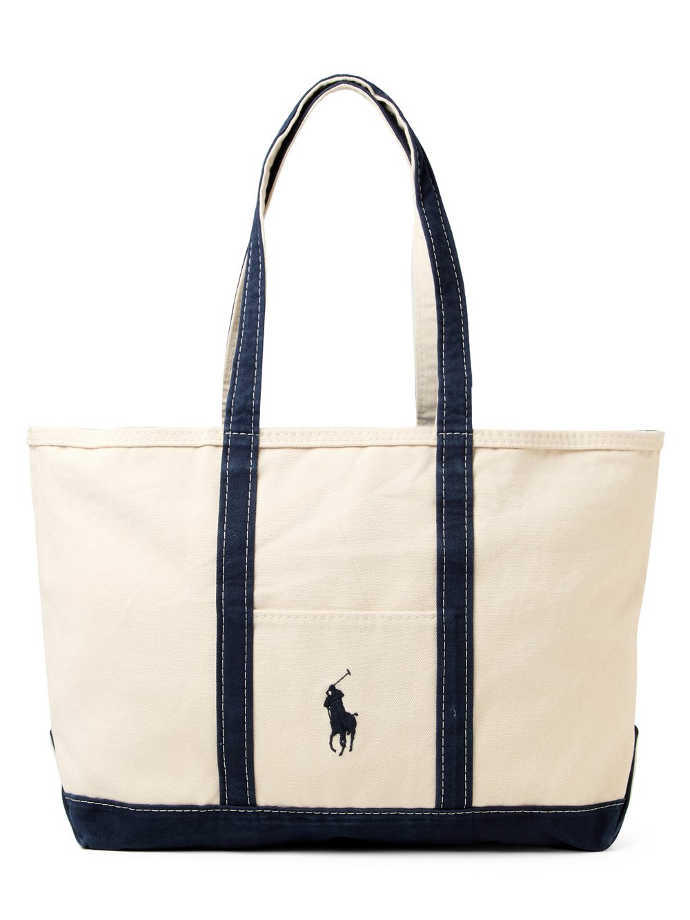 Polo Ralph Lauren Damski shopper Kobiety Bawełna beżowy, ONE SIZE
