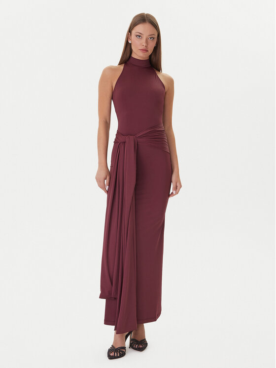 Bardot Sukienka wieczorowa Isadora 60102DB Bordowy Regular Fit