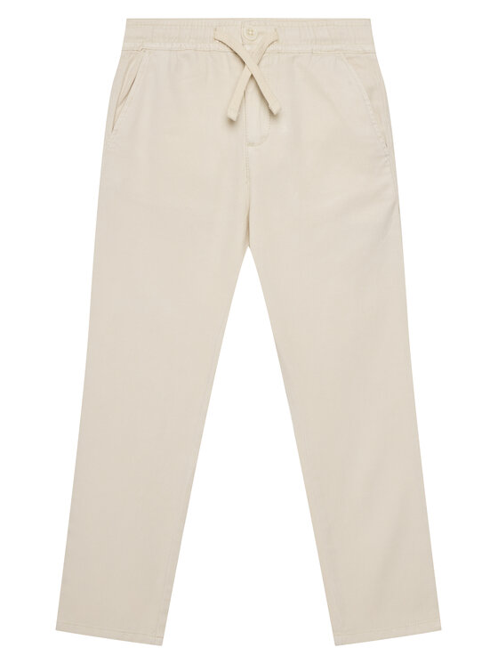 Guess Chinosy L5GB03 WHAR0 Beżowy Regular Fit