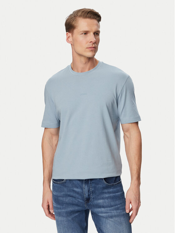 BOSS T-Shirt Tchup 50473278 Niebieski jasny Relaxed Fit