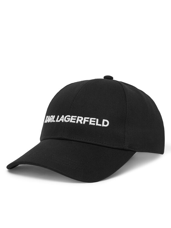 KARL LAGERFELD Czapka z daszkiem A1W33071 Czarny