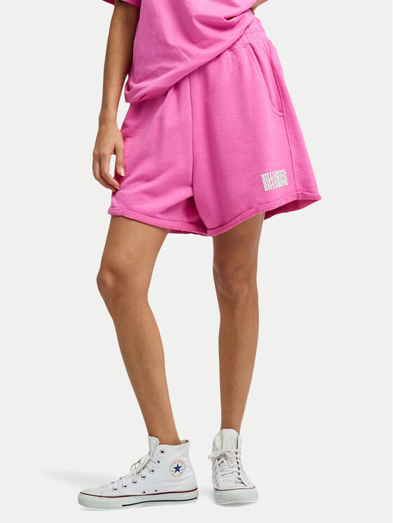 Billabong Szorty sportowe So Typical EBJFB03004 Różowy Loose Fit