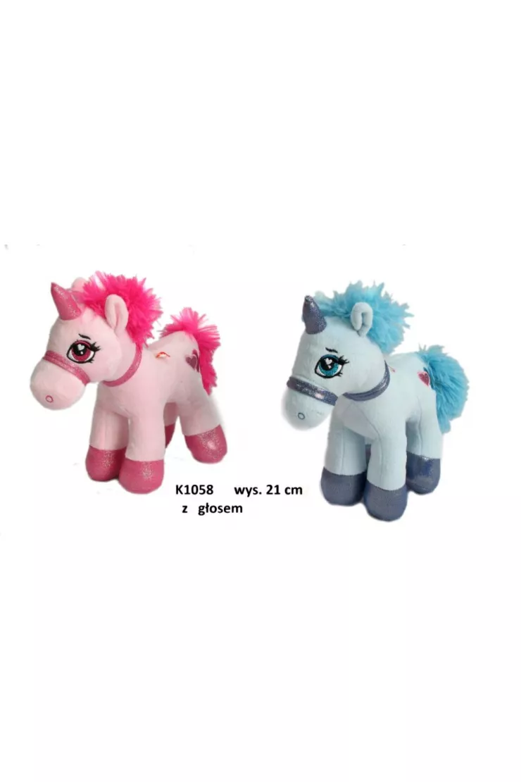 Koń z głosem 21cm mix