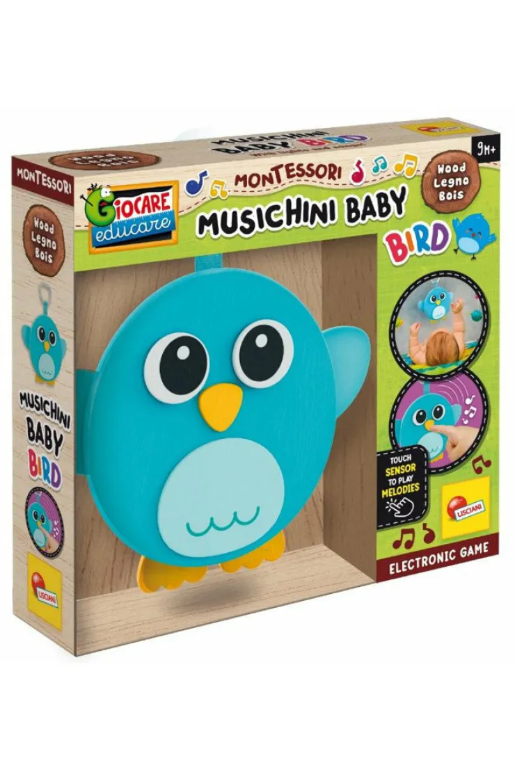 Montessori Baby Wood - Muzyczny ptaszek