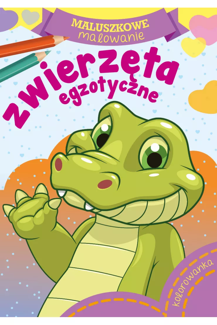 Maluszkowe malowanie. Zwierzęta egzotyczne miniaturka