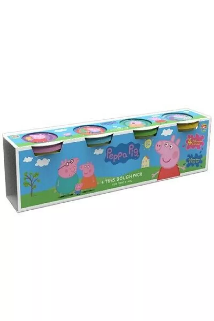 Ciastolina Świnka Peppa 4 tuby