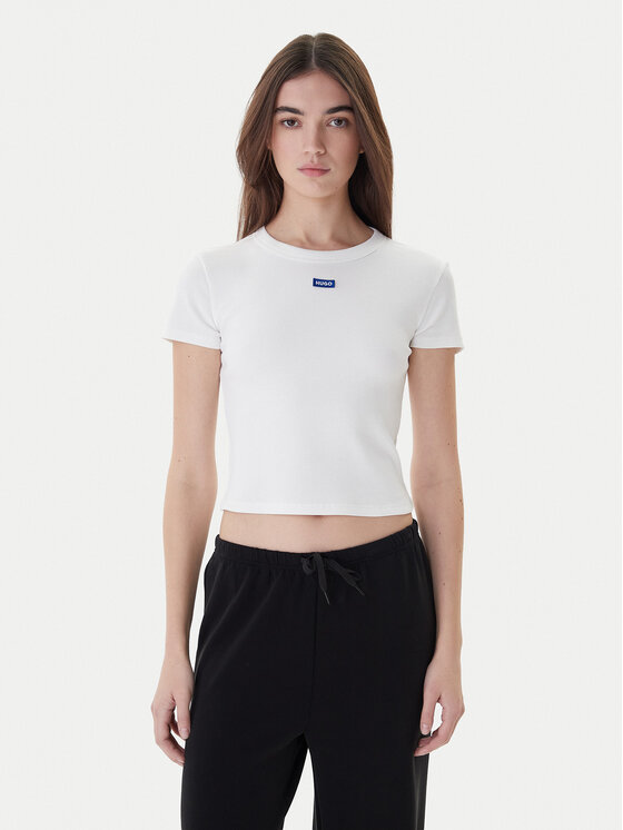 Hugo T-Shirt Baby 50510749 Biały Slim Fit